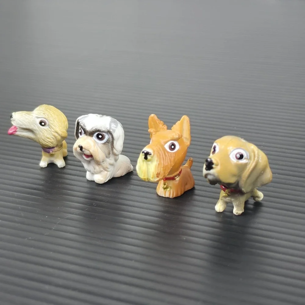 Vintage Snubbies Collection Collectible Dog Vintage Figures lot of 4